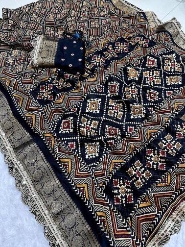 Vastrangan lace border saree shops surat